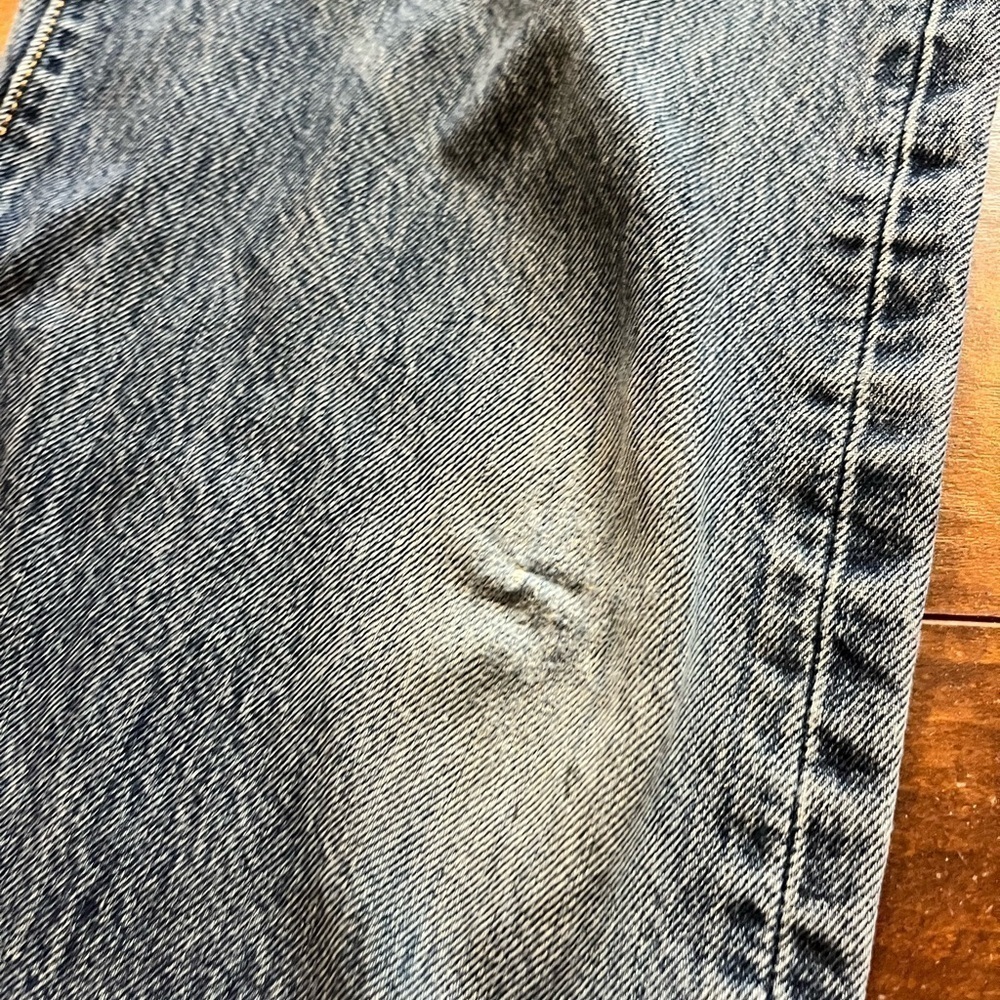 Levi’s 501 Button Fly Work Jean Men’s 36x34 FLAWED - Picture 6 of 11